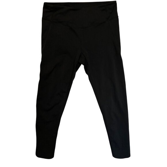 Zella Full Length Leggings Black Size XL Sporty Minimalist - Picture 1 of 5